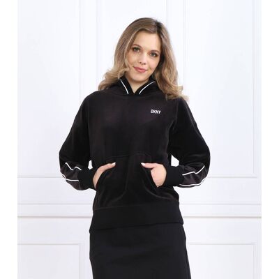 DKNY Sport Bluza Regular Fit czarny XS DKNY Sport Bluza Regular Fit czarny XS