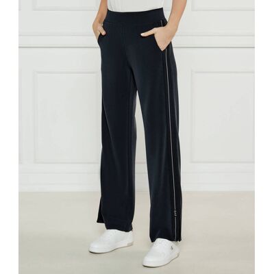 EA7 Spodnie dresowe flare fit granatowy M EA7 Spodnie dresowe flare fit granatowy M