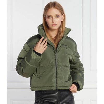Calvin Klein Jeans Kurtka Cropped Fit khaki M Calvin Klein Jeans Kurtka Cropped Fit khaki M