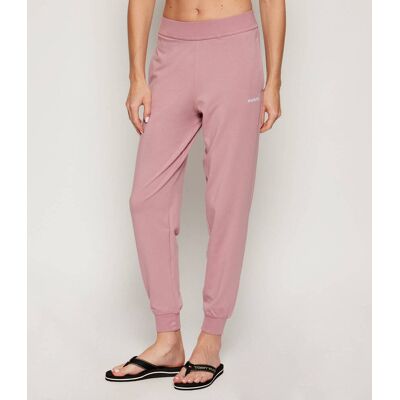 Hugo Bodywear Spodnie dresowe SHUFFLE Regular Fit różowy S Hugo Bodywear Spodnie dresowe SHUFFLE Regular Fit różowy S