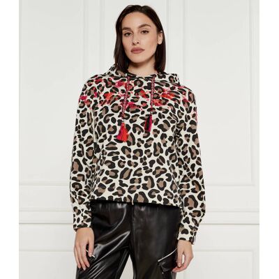Marc Cain Bluza Cropped Fit multikolor 38 Marc Cain Bluza Cropped Fit multikolor 38