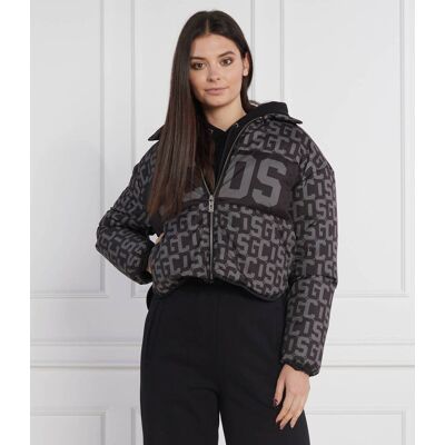 GCDS Puchowa kurtka Cropped Fit czarny L GCDS Puchowa kurtka Cropped Fit czarny L