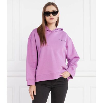 Pinko Bluza Regular Fit fioletowy S Pinko Bluza Regular Fit fioletowy S