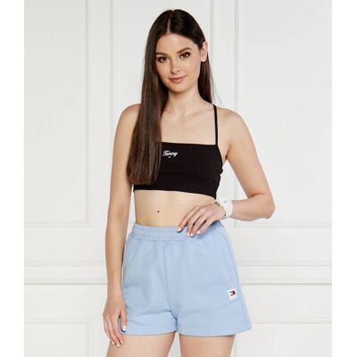 Tommy Jeans Top Cropped Fit czarny XS Tommy Jeans Top Cropped Fit czarny XS