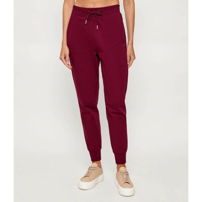 Calvin Klein Jeans Spodnie dresowe ARCHIVE Slim Fit bordowy S Calvin Klein Jeans Spodnie dresowe ARCHIVE Slim Fit bordowy S