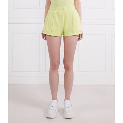 Tommy Jeans Szorty Regular Fit limonkowy M Tommy Jeans Szorty Regular Fit limonkowy M
