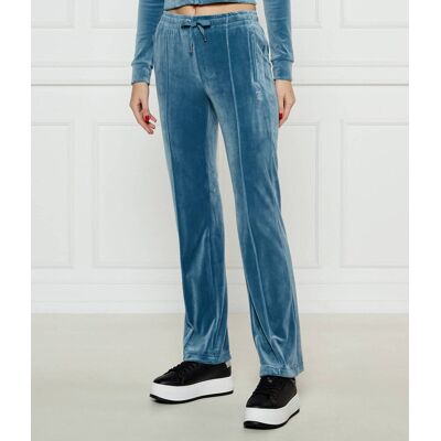 Juicy Couture Spodnie dresowe Tina Regular Fit niebieski L Juicy Couture Spodnie dresowe Tina Regular Fit niebieski L