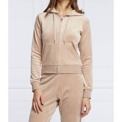 Juicy Couture Bluza ROBERTSON Slim Fit beżowy XXS Juicy Couture Bluza ROBERTSON Slim Fit beżowy XXS