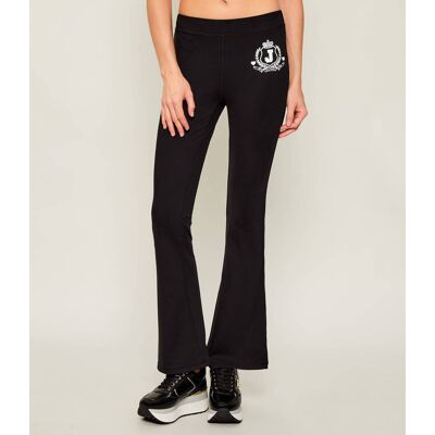 Juicy Couture Legginsy JUICY CREST flare fit czarny L Juicy Couture Legginsy JUICY CREST flare fit czarny L