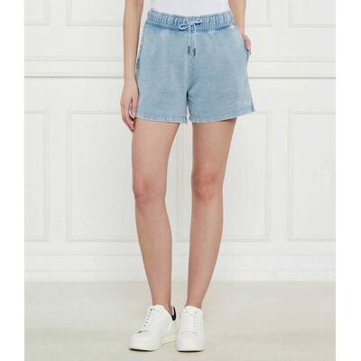Guess Jeans Szorty Regular Fit błękitny L Guess Jeans Szorty Regular Fit błękitny L