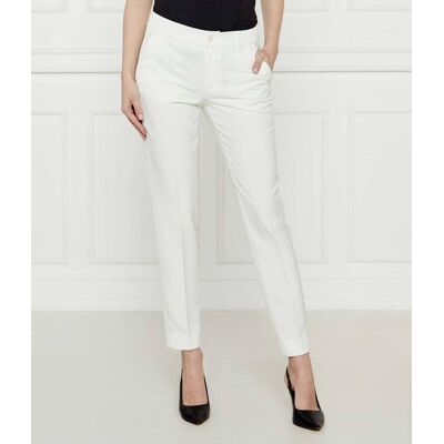 Liu Jo Spodnie Regular Fit biały 40 Liu Jo Spodnie Regular Fit biały 40
