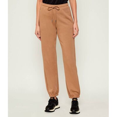 MM Spodnie dresowe LEVICO Regular Fit beżowy M MM Spodnie dresowe LEVICO Regular Fit beżowy M