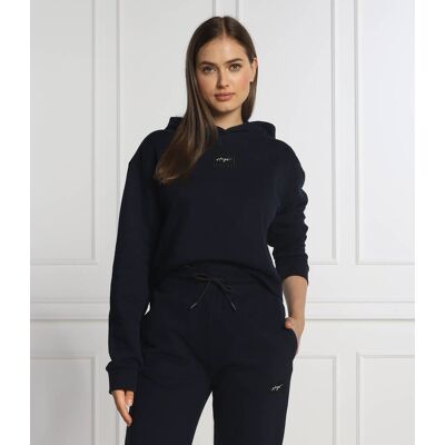 HUGO Bluza Nemolia_4 Cropped Fit granatowy XL HUGO Bluza Nemolia_4 Cropped Fit granatowy XL