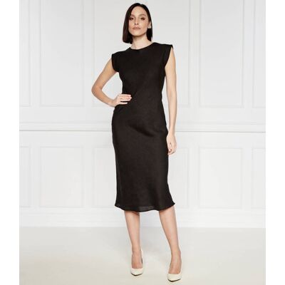 Marella Lniana sukienka HIDALGO czarny 34 Marella Lniana sukienka HIDALGO czarny 34