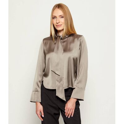 Marc Cain Koszula Loose fit szary 38 Marc Cain Koszula Loose fit szary 38