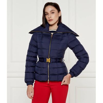 Elisabetta Franchi Kurtka Regular Fit granatowy 36 Elisabetta Franchi Kurtka Regular Fit granatowy 36