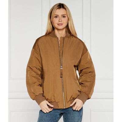 Boss ORANGE Kurtka bomber Piromba Oversize fit brązowy 36 Boss ORANGE Kurtka bomber Piromba Oversize fit brązowy 36