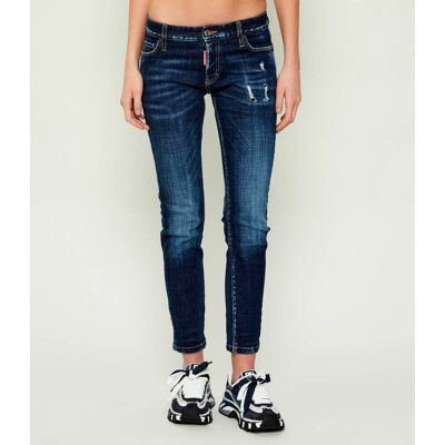 Dsquared2 Jeansy Skinny Jean Skinny fit granatowy 36 Dsquared2 Jeansy Skinny Jean Skinny fit granatowy 36
