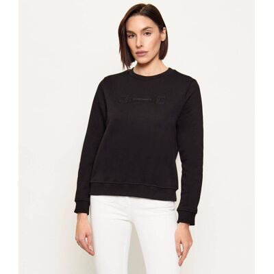 Elisabetta Franchi Bluza Regular Fit czarny 40 Elisabetta Franchi Bluza Regular Fit czarny 40