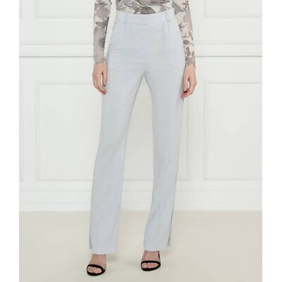 Patrizia Pepe Spodnie Regular Fit szary 38 Patrizia Pepe Spodnie Regular Fit szary 38