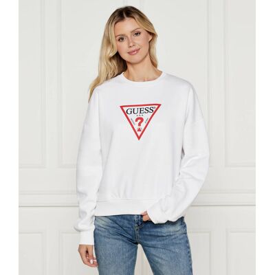 Guess Jeans Bluza Oversize fit biały L Guess Jeans Bluza Oversize fit biały L