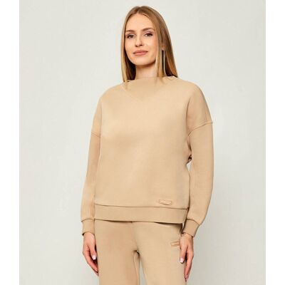 Giorgio Armani Exchange Bluza Relaxed fit beżowy L Giorgio Armani Exchange Bluza Relaxed fit beżowy L