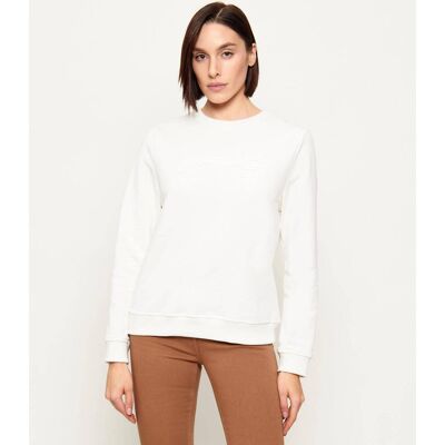Elisabetta Franchi Bluza Regular Fit ecru 42 Elisabetta Franchi Bluza Regular Fit ecru 42