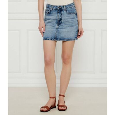 Guess Jeans Jeansowa spódnica niebieski 28 Guess Jeans Jeansowa spódnica niebieski 28