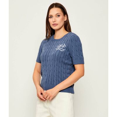 Polo Ralph Lauren LAUREN RALPH LAUREN Sweter TARJYLL Regular Fit niebieski XS Polo Ralph Lauren LAUREN RALPH LAUREN Sweter TARJYLL Regular Fit niebieski XS