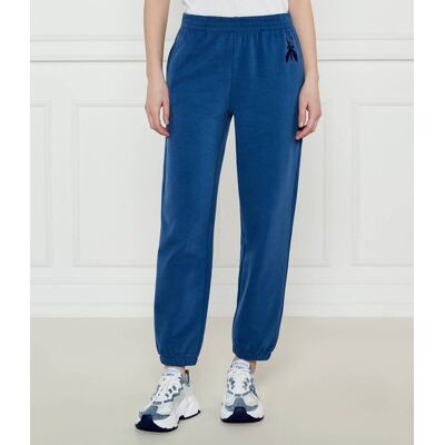 Patrizia Pepe Spodnie dresowe Regular Fit granatowy M Patrizia Pepe Spodnie dresowe Regular Fit granatowy M