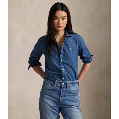 Polo Ralph Lauren Jeansowa koszula Custom fit granatowy 32 Polo Ralph Lauren Jeansowa koszula Custom fit granatowy 32