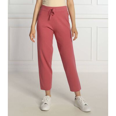 Tommy Hilfiger Spodnie dresowe Tapered fit różowy XS Tommy Hilfiger Spodnie dresowe Tapered fit różowy XS
