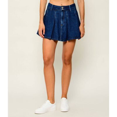 Tommy Jeans Jeansowa spódnica CJ8039 granatowy 26 Tommy Jeans Jeansowa spódnica CJ8039 granatowy 26