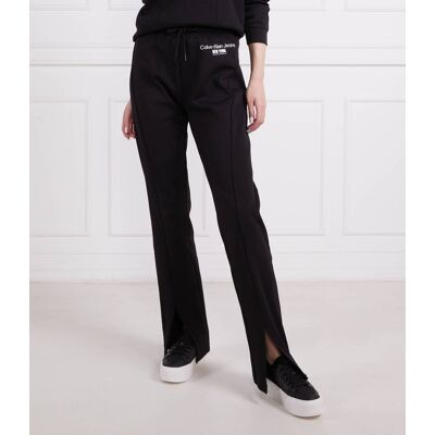 Calvin Klein Jeans Spodnie dresowe Regular Fit czarny M Calvin Klein Jeans Spodnie dresowe Regular Fit czarny M