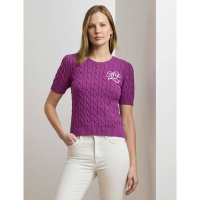 Polo Ralph Lauren LAUREN RALPH LAUREN Sweter TARJYLL Regular Fit fioletowy L Polo Ralph Lauren LAUREN RALPH LAUREN Sweter TARJYLL Regular Fit fioletowy L