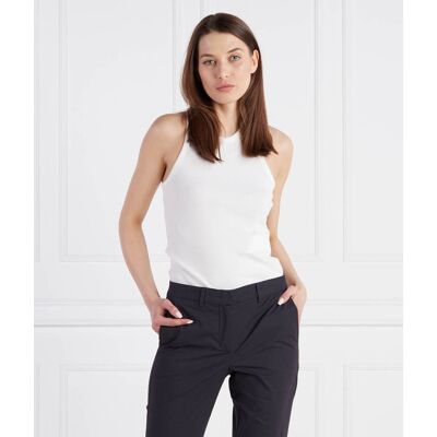 Marella Top CLAUDIA Slim Fit biały L Marella Top CLAUDIA Slim Fit biały L