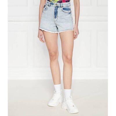 Versace Jeans Couture Jeansowe szorty Skinny fit błękitny 29 Versace Jeans Couture Jeansowe szorty Skinny fit błękitny 29