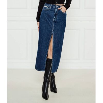 Calvin Klein Jeans Jeansowa spódnica niebieski 26 Calvin Klein Jeans Jeansowa spódnica niebieski 26
