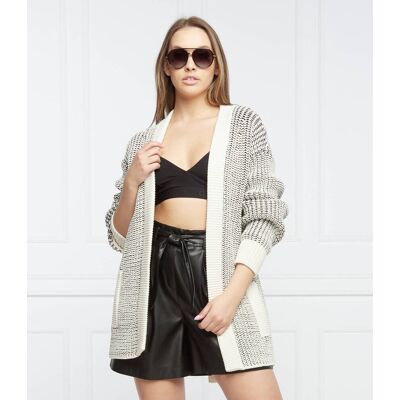The Kooples Kardigan Regular Fit biały 40 The Kooples Kardigan Regular Fit biały 40