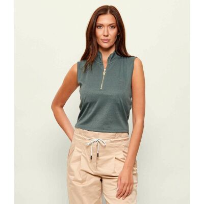 Liu Jo Sport Top Regular Fit zielony M Liu Jo Sport Top Regular Fit zielony M