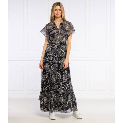 Pinko Sukienka KISS ME granatowy 40 Pinko Sukienka KISS ME granatowy 40
