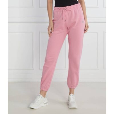 DKNY Sport Spodnie dresowe Regular Fit różowy L DKNY Sport Spodnie dresowe Regular Fit różowy L