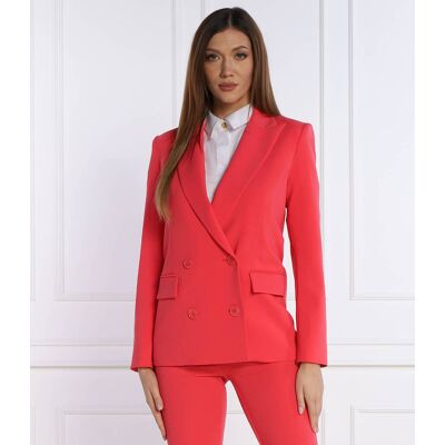 Patrizia Pepe Marynarka Regular Fit koralowy 38 Patrizia Pepe Marynarka Regular Fit koralowy 38