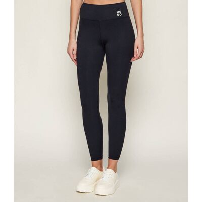 HUGO Legginsy Noparda Skinny fit czarny XS HUGO Legginsy Noparda Skinny fit czarny XS