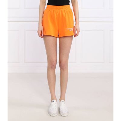 Calvin Klein Jeans Szorty Regular Fit pomarańczowy XL Calvin Klein Jeans Szorty Regular Fit pomarańczowy XL