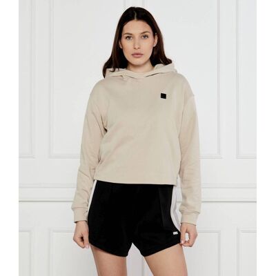 Giorgio Armani Exchange Bluza Loose fit beżowy XS Giorgio Armani Exchange Bluza Loose fit beżowy XS