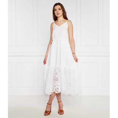 Pepe Jeans London Koronkowa sukienka DUSANA biały S Pepe Jeans London Koronkowa sukienka DUSANA biały S