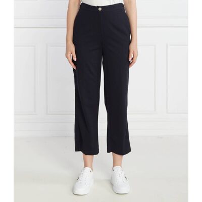 Persona by Marina Rinaldi Spodnie Plus size Regular Fit granatowy 38/40 Persona by Marina Rinaldi Spodnie Plus size Regular Fit granatowy 38/40