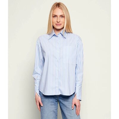 Patrizia Pepe Koszula Regular Fit błękitny 40 Patrizia Pepe Koszula Regular Fit błękitny 40
