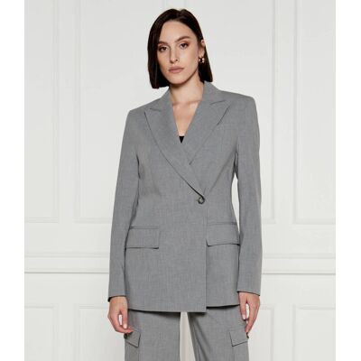 RIANI Marynarka Straight fit szary 36 RIANI Marynarka Straight fit szary 36